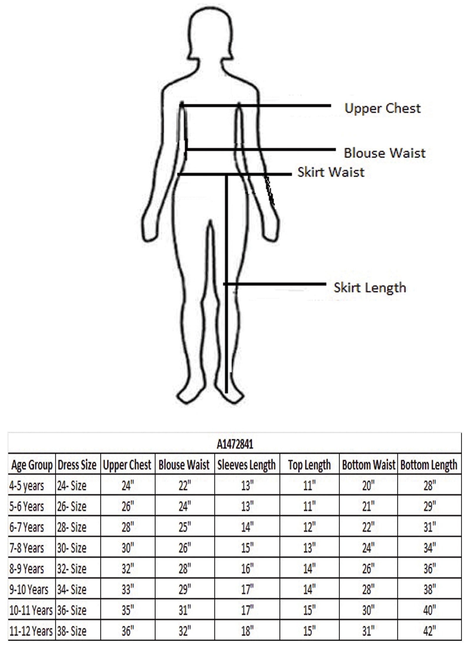 Red Chiffon Gharara Set