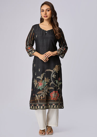 Black Dola Silk Straight Cut