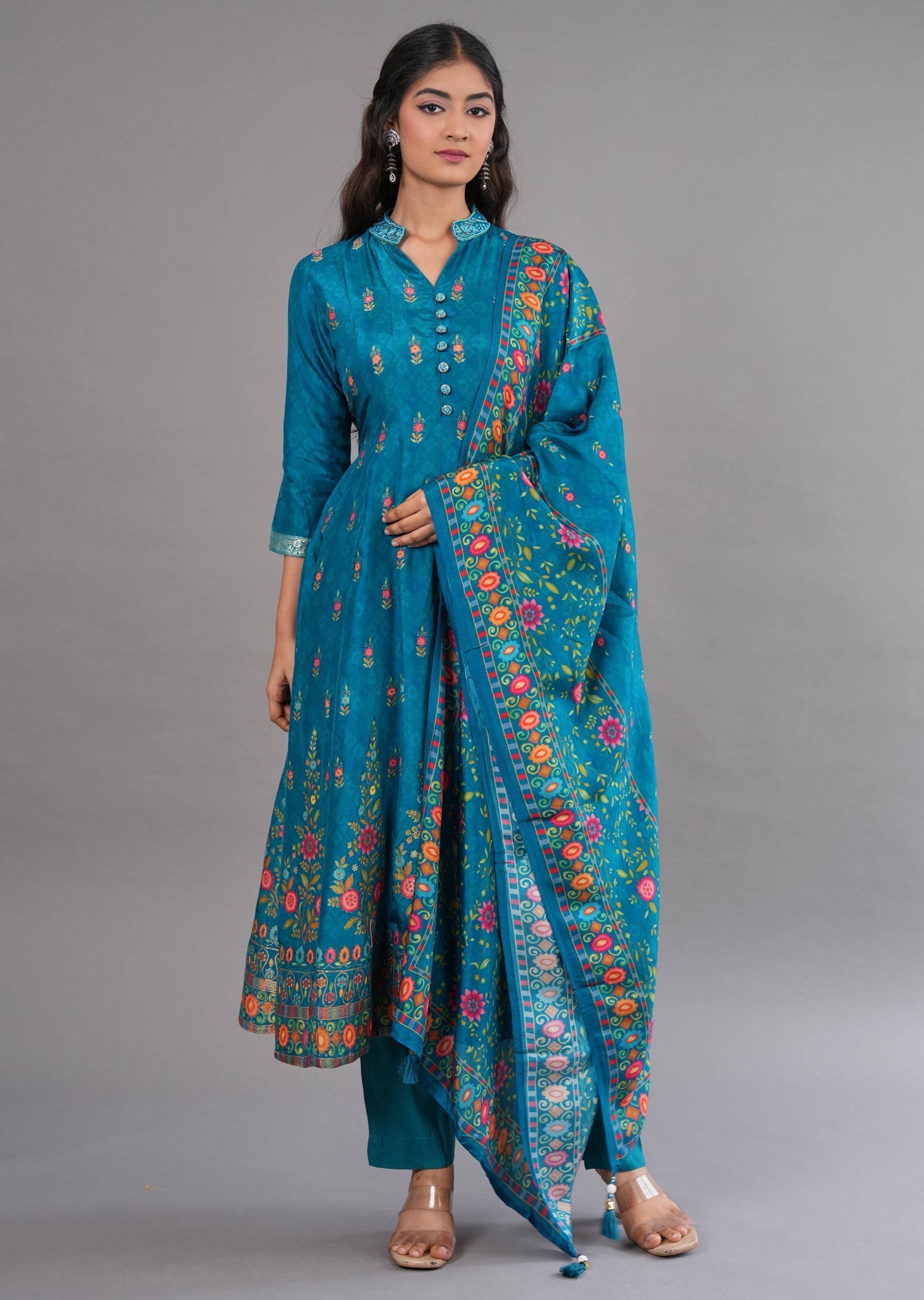 Rama Banaras Anarkali Suit
