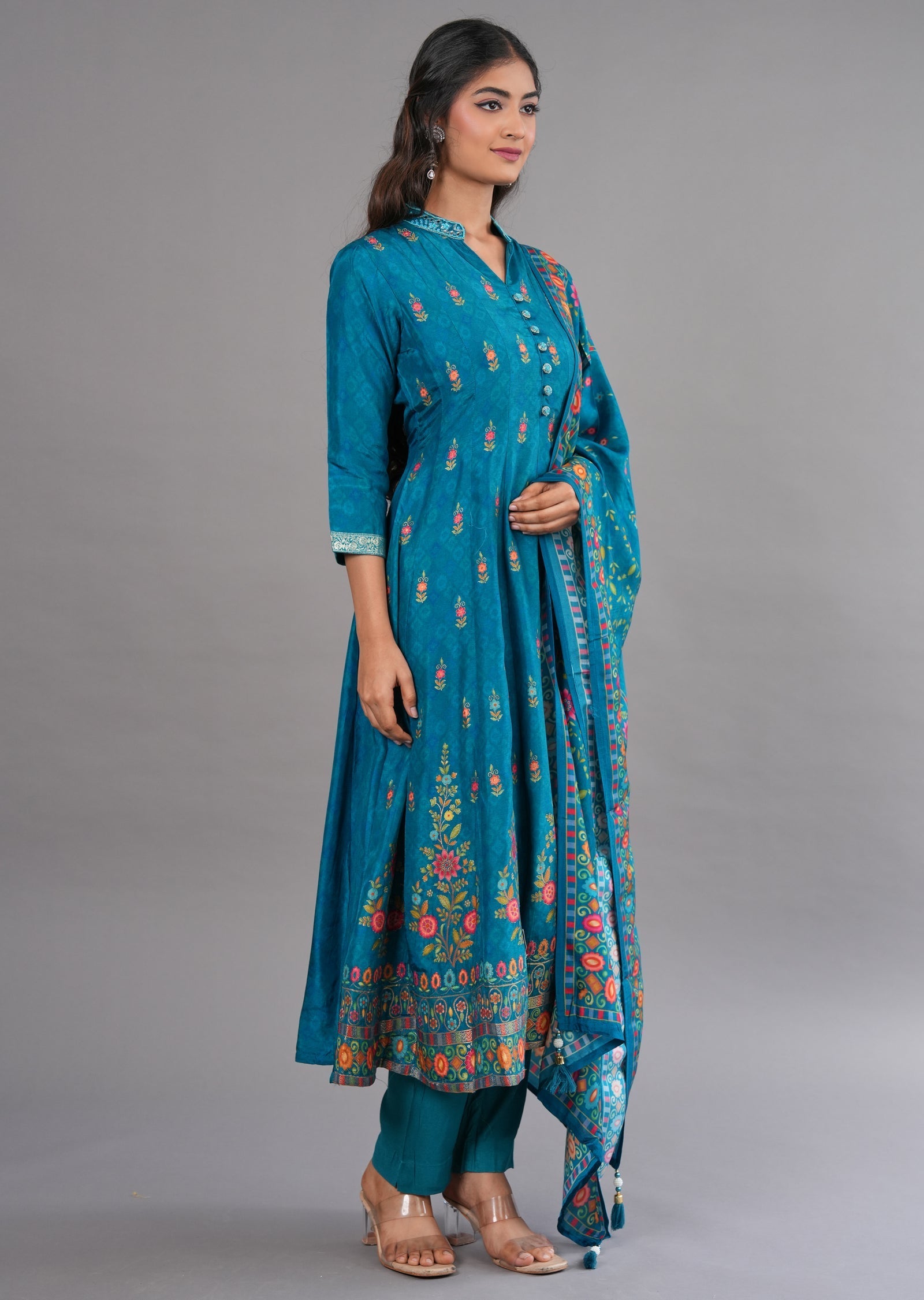 Rama Banaras Anarkali Suit