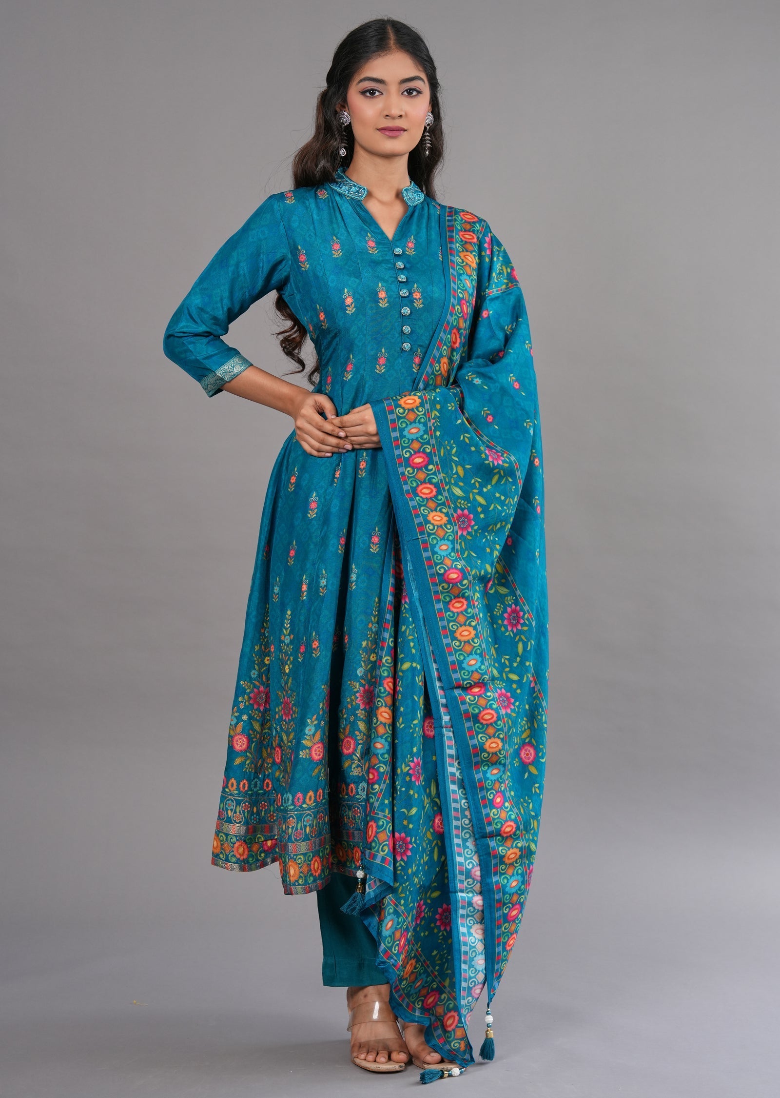 Rama Banaras Anarkali Suit