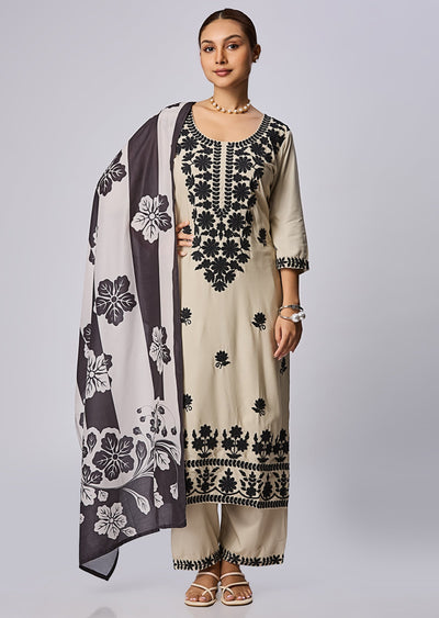 Fawn Reyon Straight Cut Suit