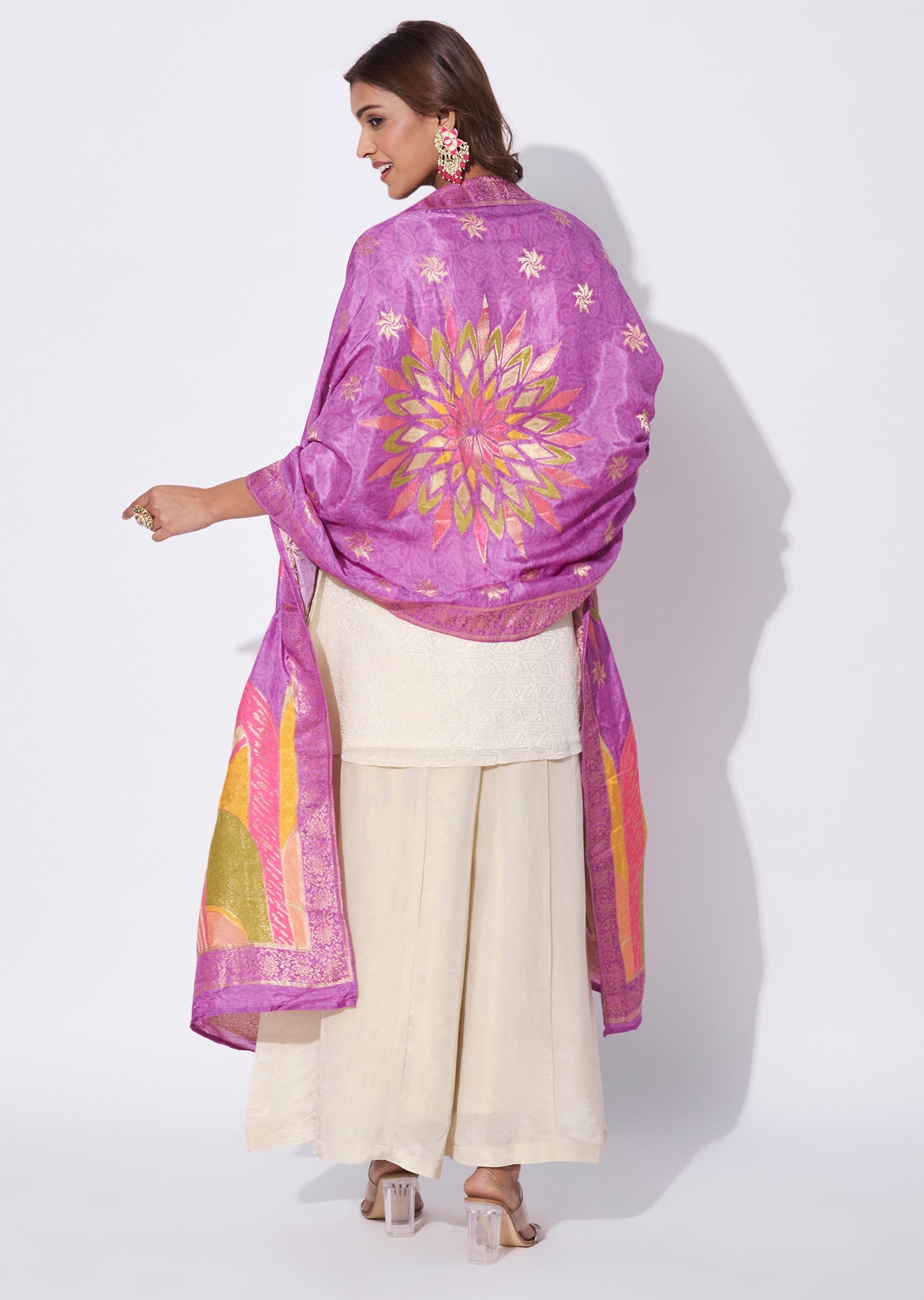 Cream Silk Straight Cut Suit