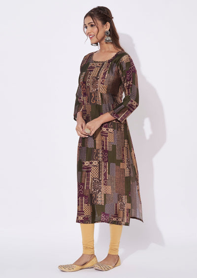 Wine Gold Straight Cut