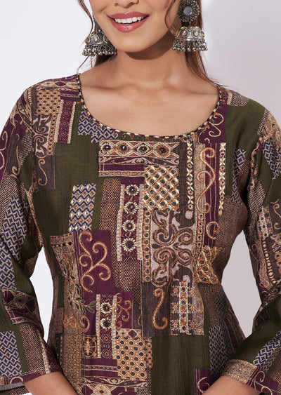 Wine Gold Straight Cut