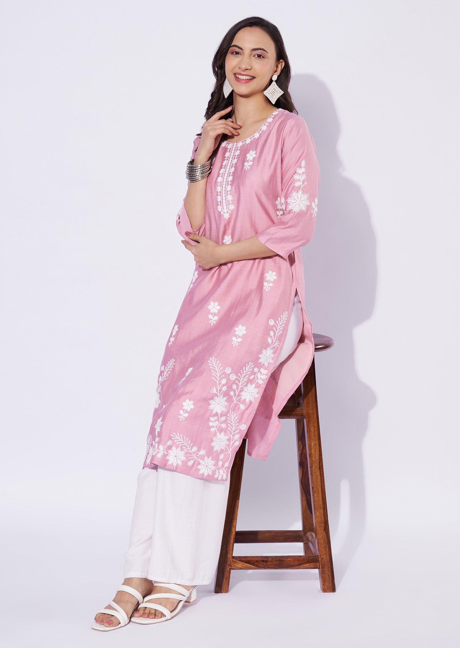 Pink Gold Straight Cut Top