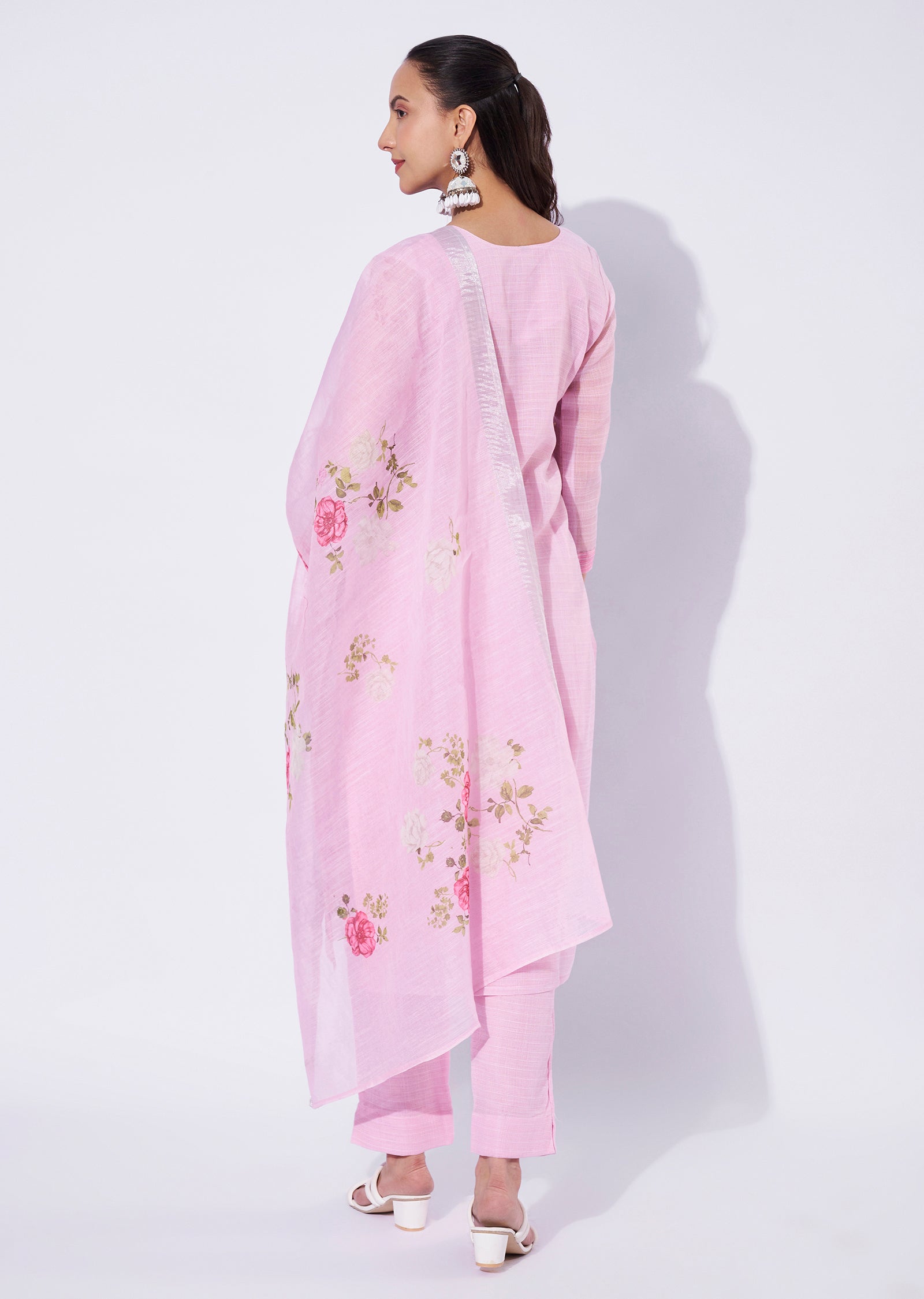 Pink Kota Straight Cut Suit