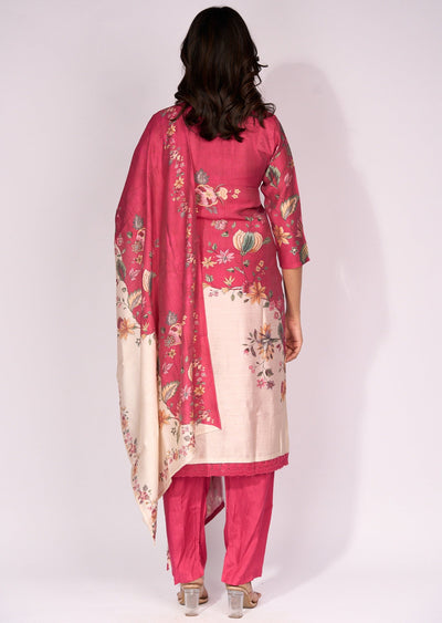 Pink Gold Straight Cut Suit