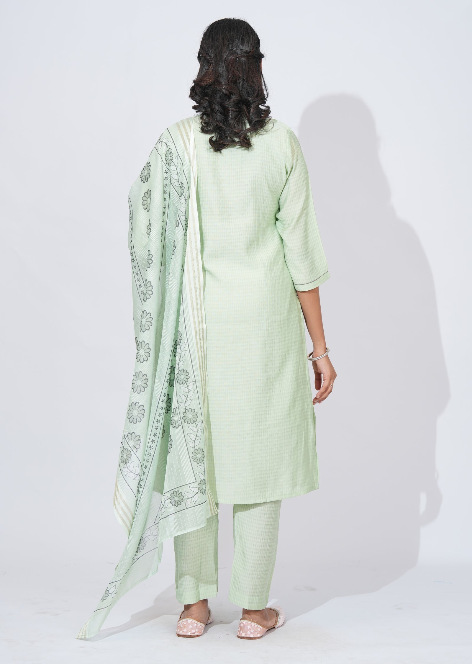 Green Gold Straight cut Suit