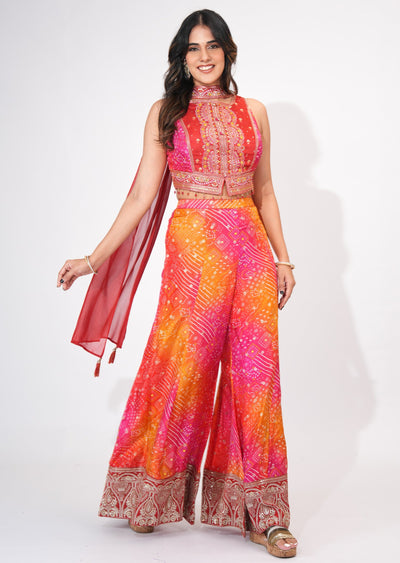 Red Silk Indowesten Set