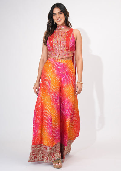 Red Silk Indowesten Set