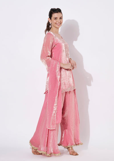 Light Pink Sharara Set