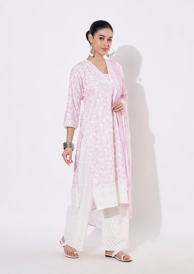 Dusty Pink Chicken Straight cut suit