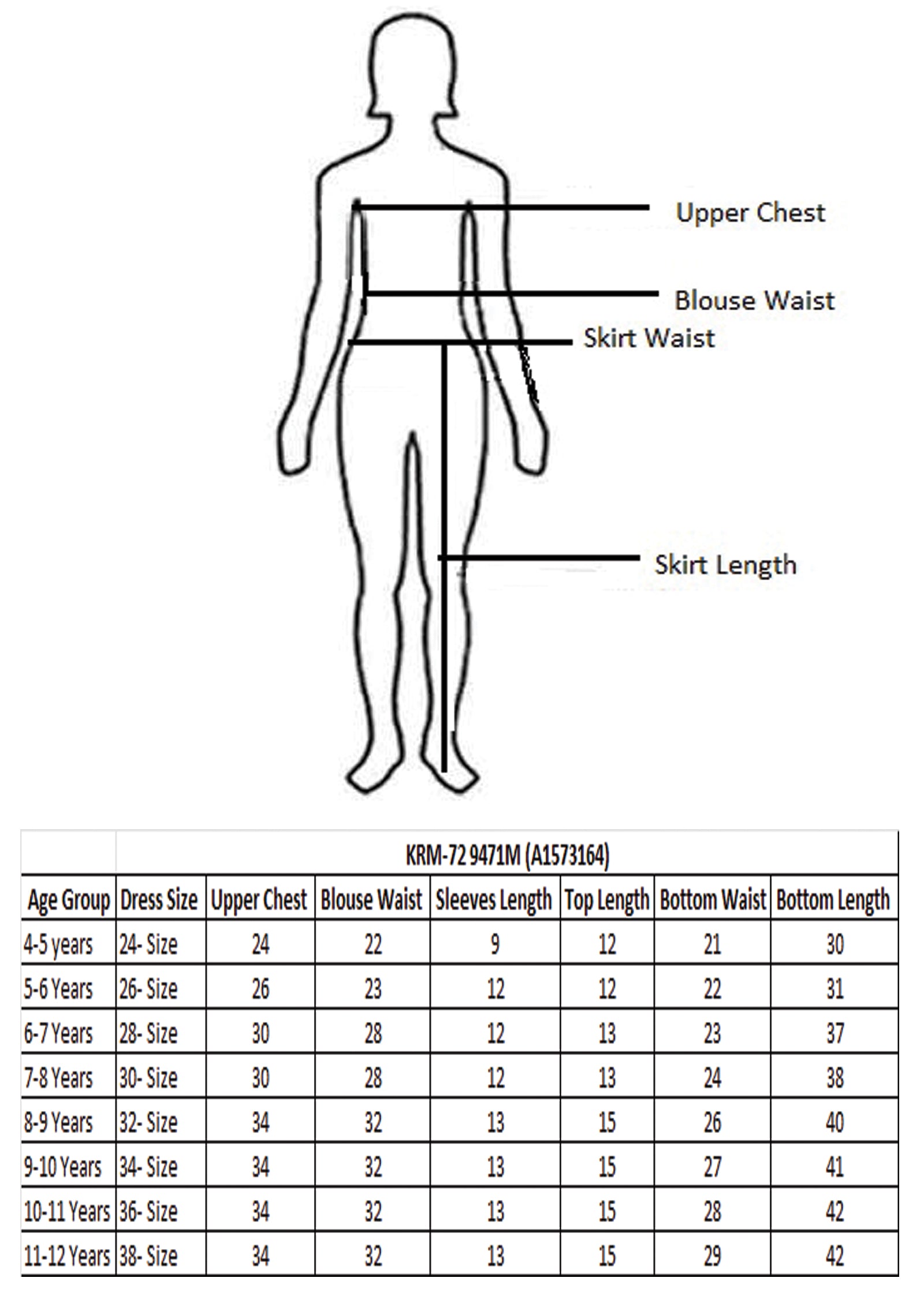 Magenta Crepe Girls Sharara