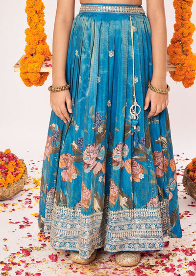 Feroza Tissue Lehenga