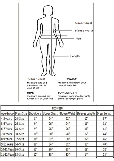 Sea Green Chinnon Sequins Kids Gown