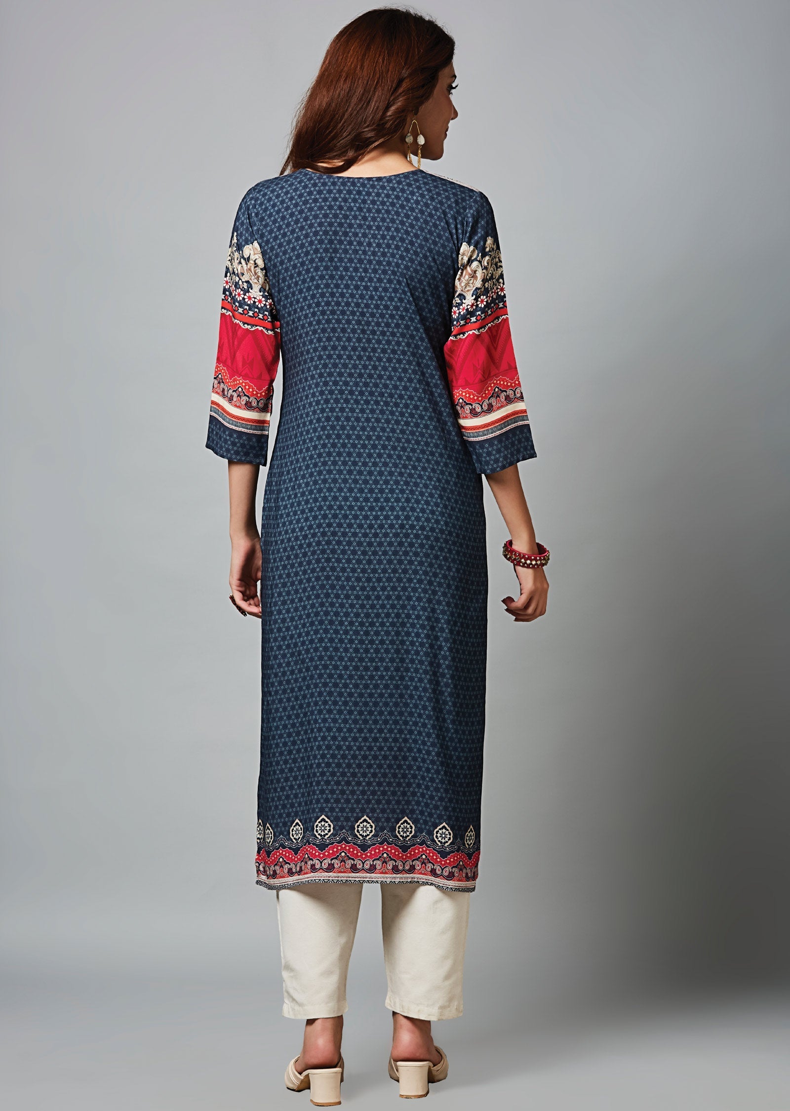 Grey Reyon Straight Cut