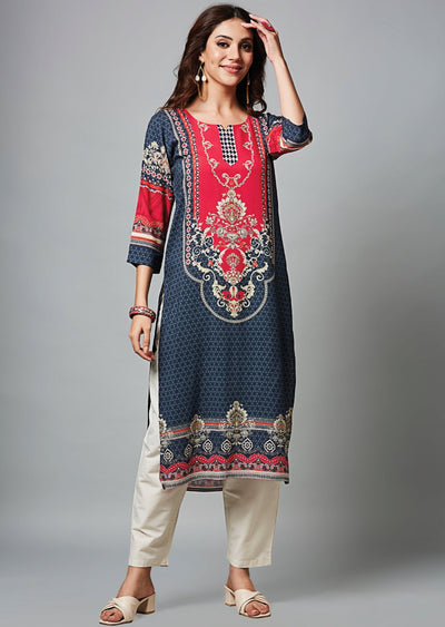 Grey Reyon Straight Cut