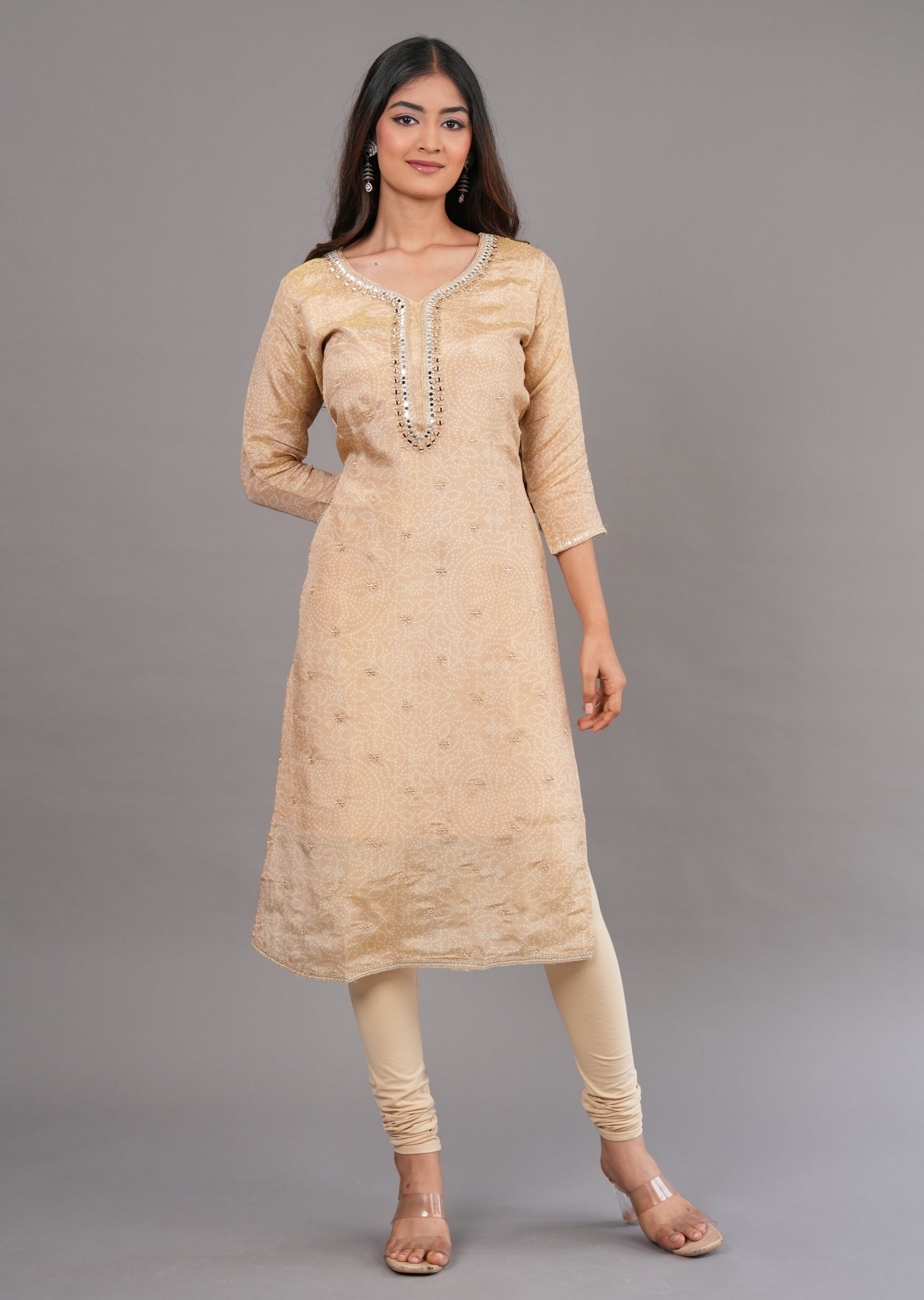 Biege Tissue Straight Cut