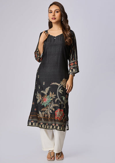 Black Dola Silk Straight Cut