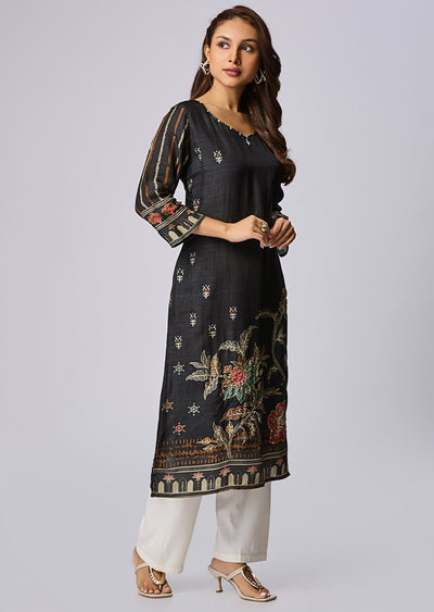 Black Dola Silk Straight Cut