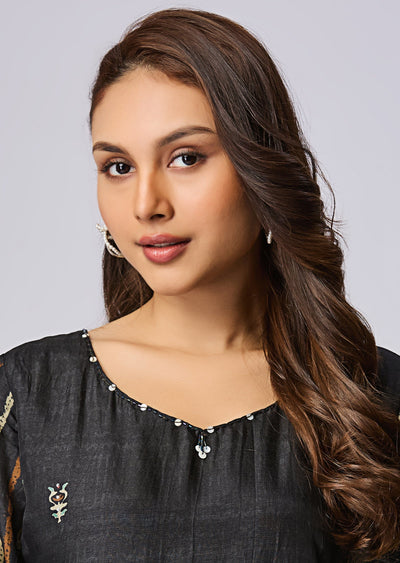 Black Dola Silk Straight Cut