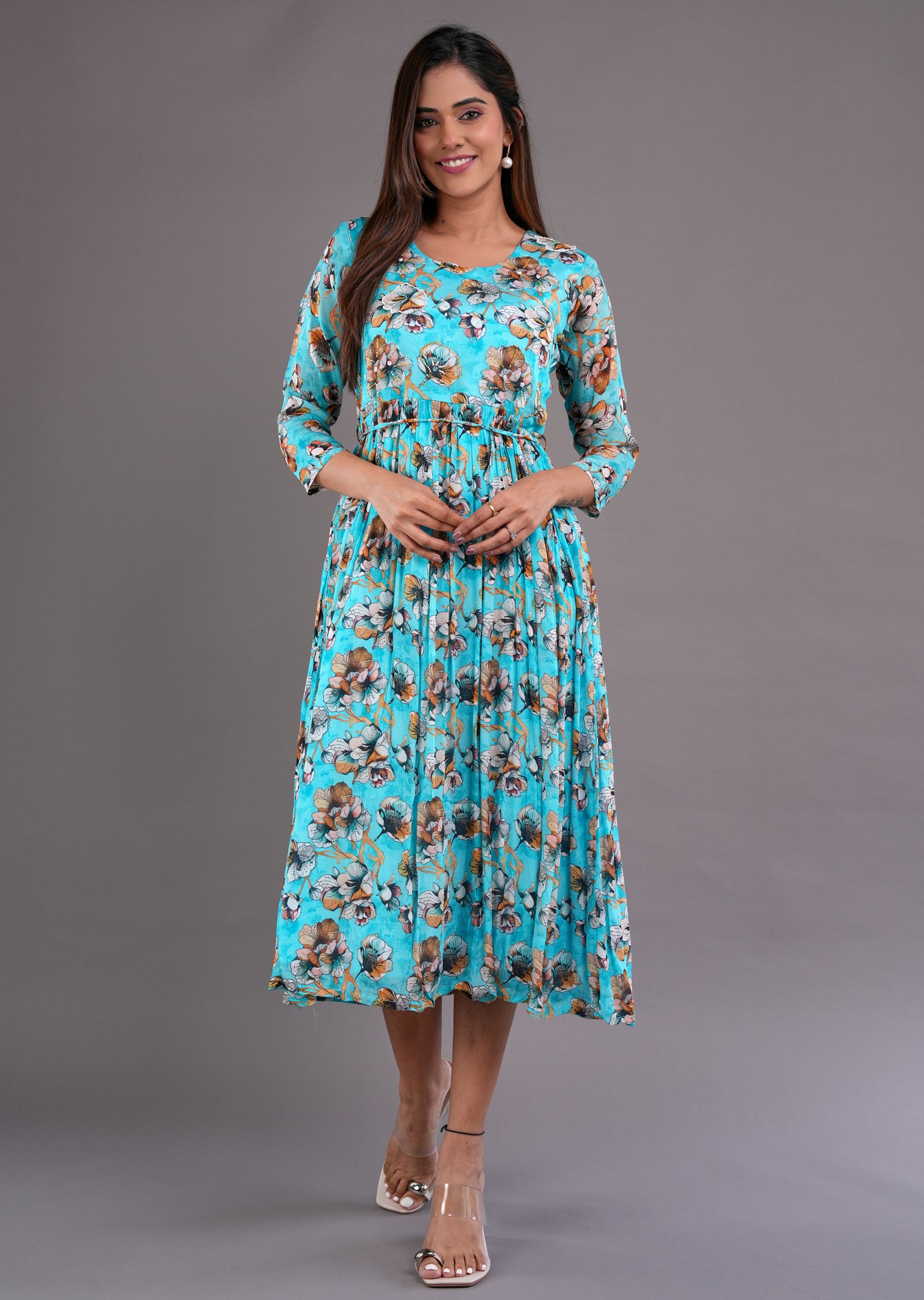 Feroza Chinnon Midi Dress