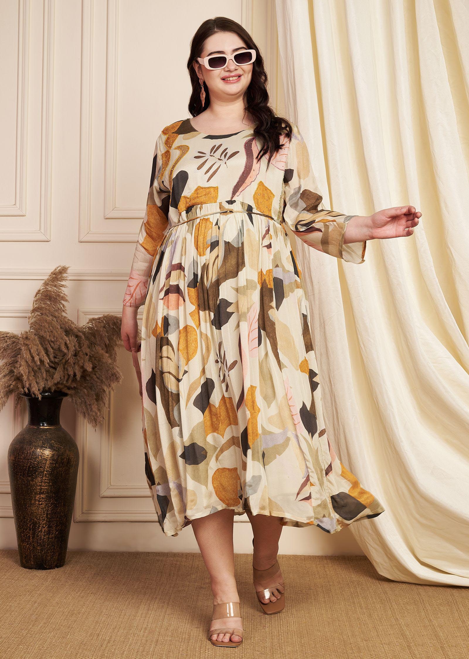 Fawn Chinnon Midi Dress