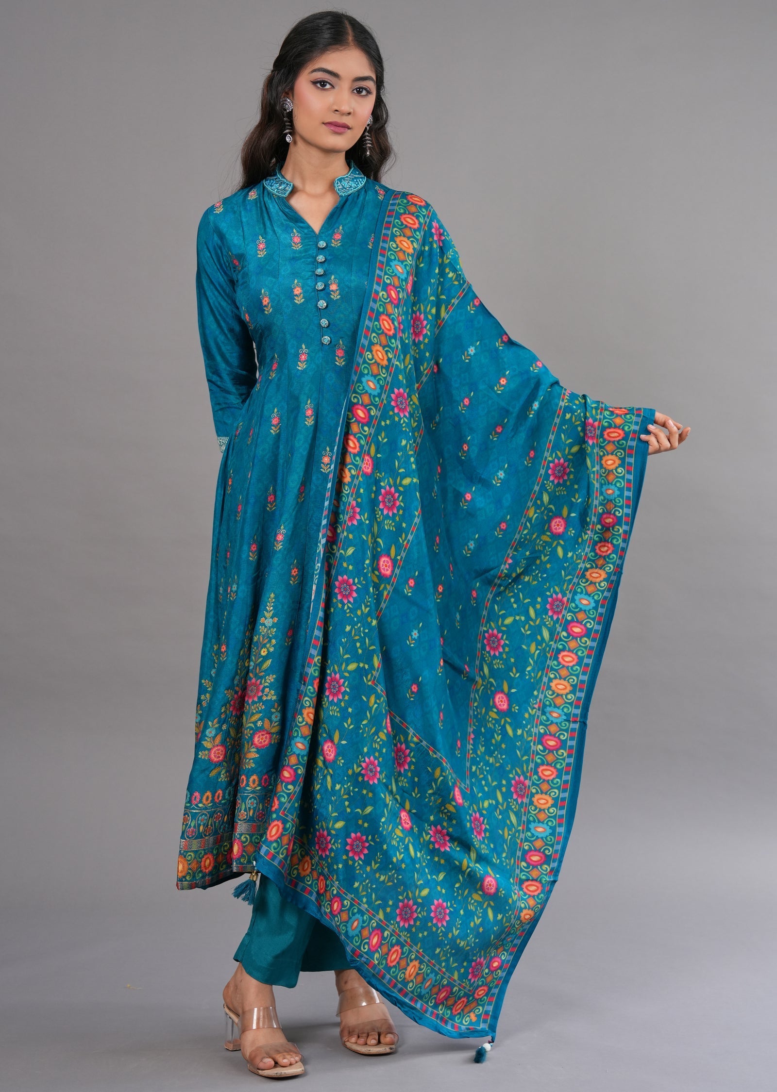 Rama Banaras Anarkali Suit