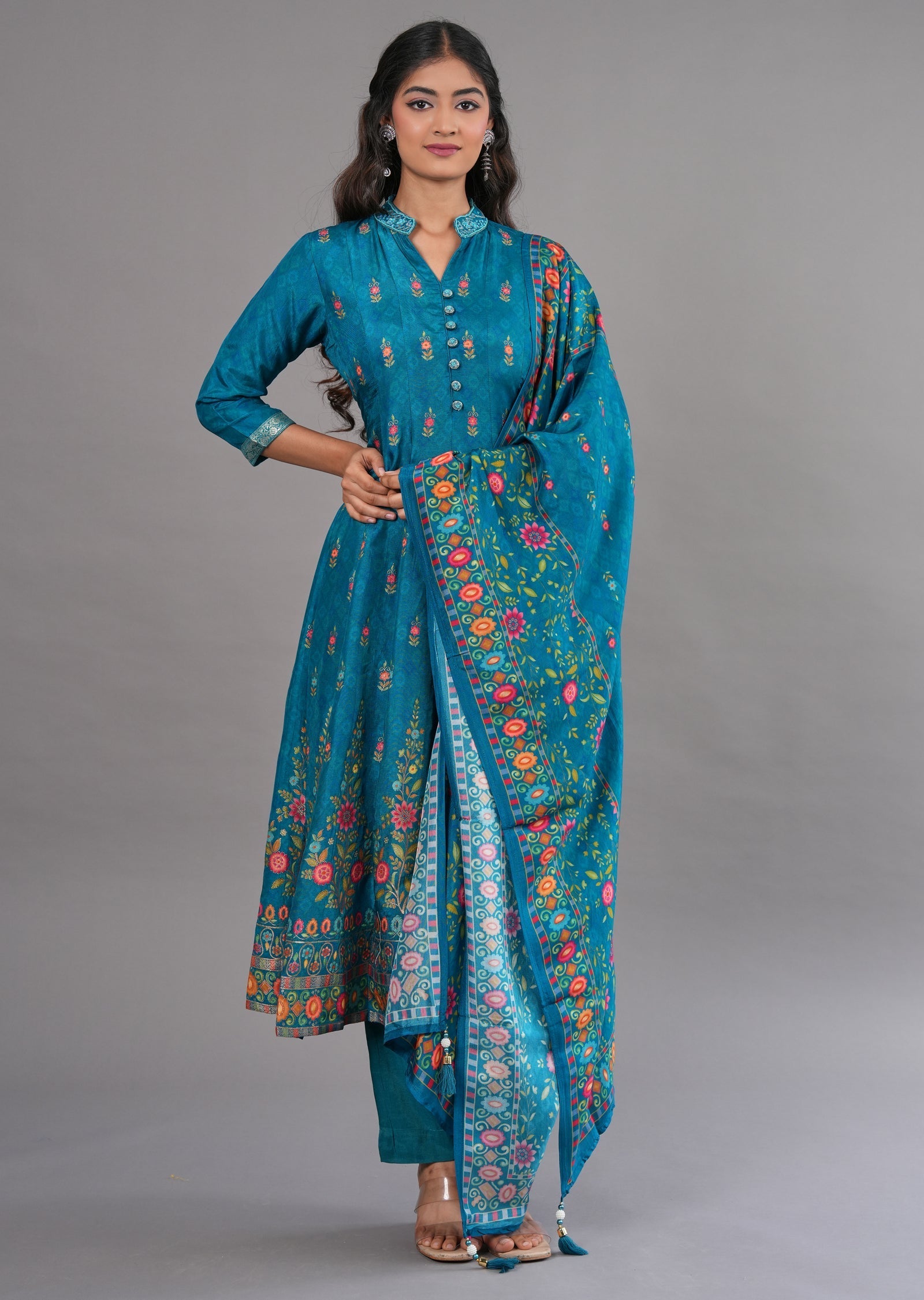 Rama Banaras Anarkali Suit