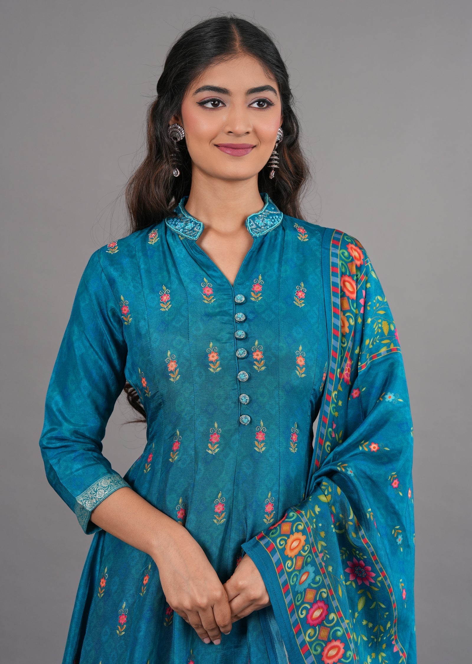 Rama Banaras Anarkali Suit