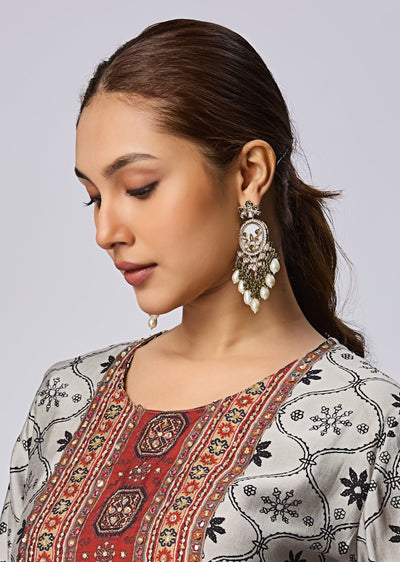 Grey Dola Silk Straight Cut Suit