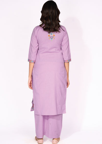 Lavender Cotton Straight cut set