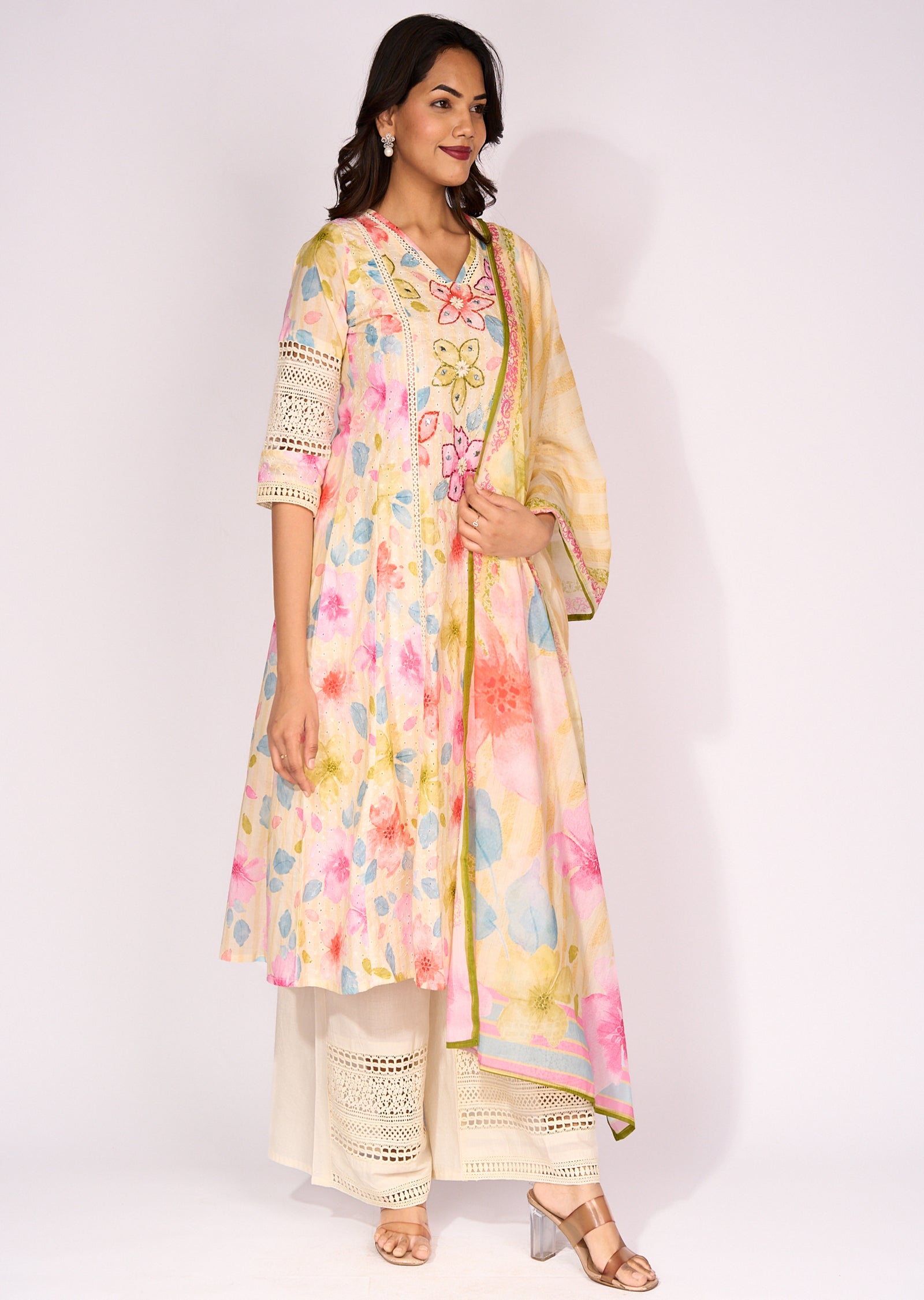 Cotton Anarkali Suit
