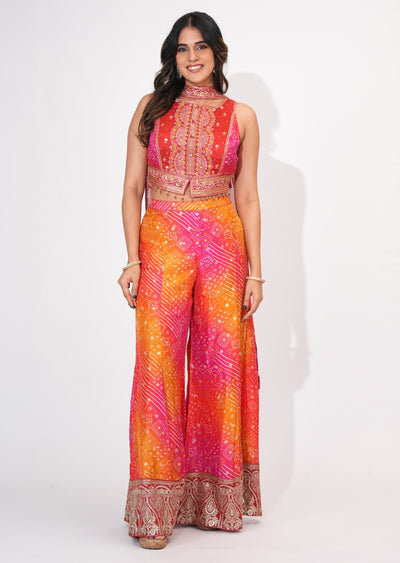 Red Silk Indowesten Set