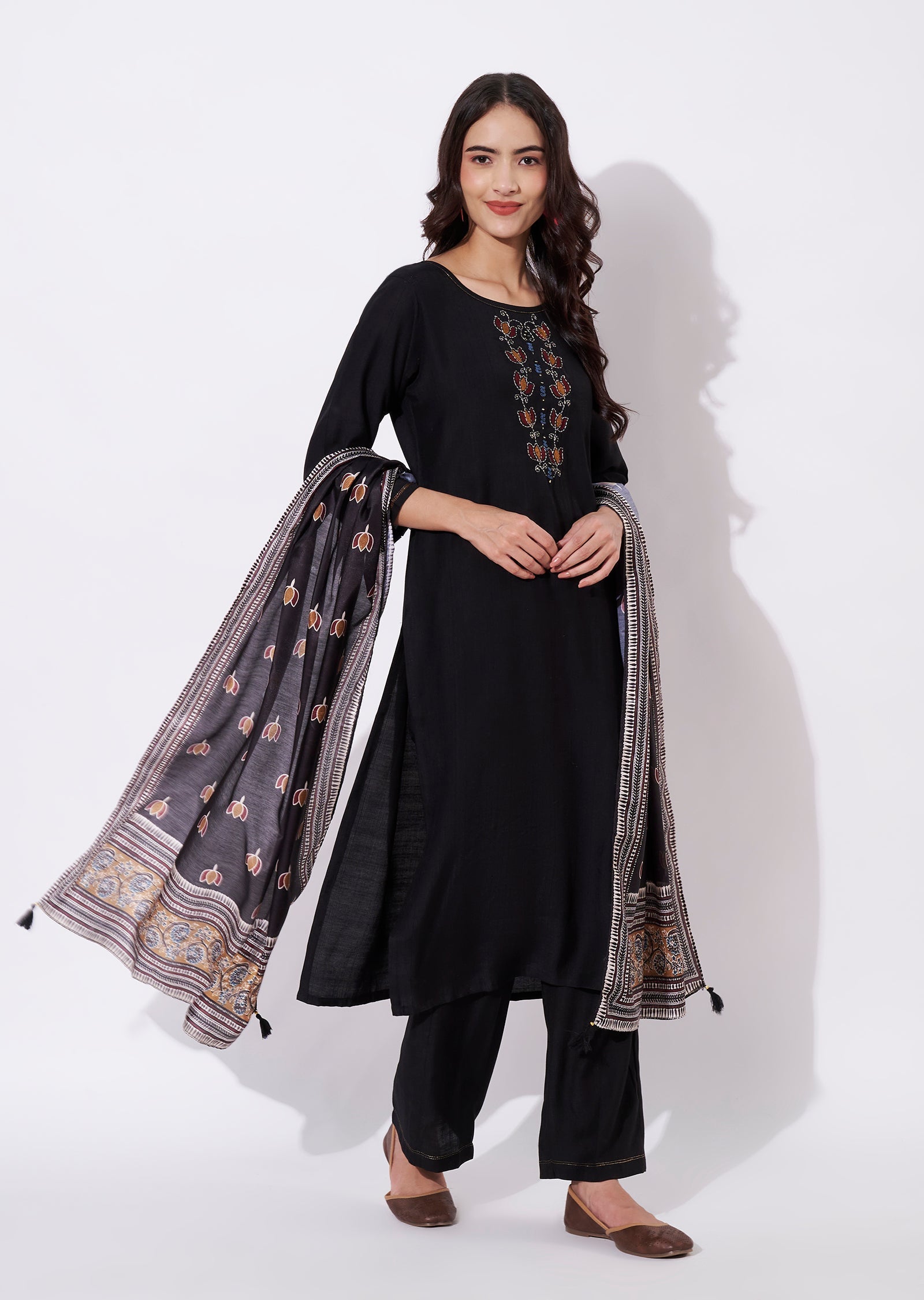 Black Gold Straight cut suit