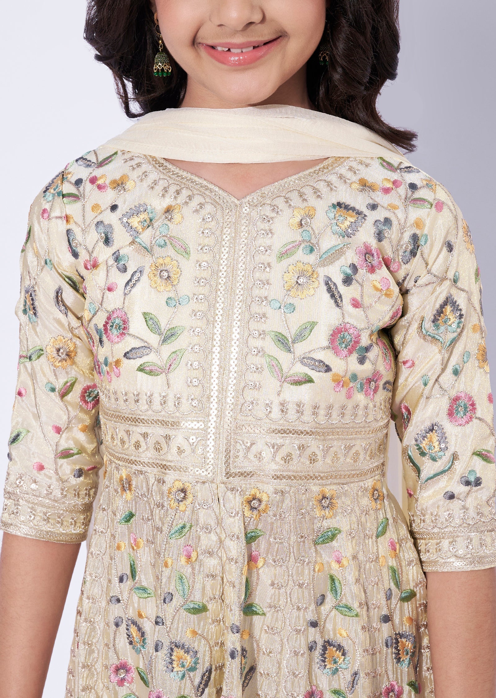 Tissue Girls Anarkali