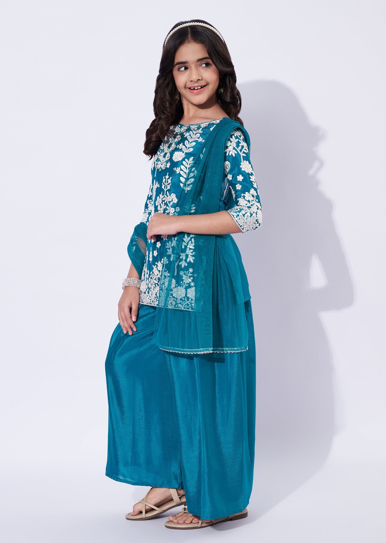 Rama Green Chinnon Gils Sharara