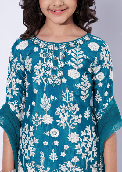 Rama Green Chinnon Gils Sharara