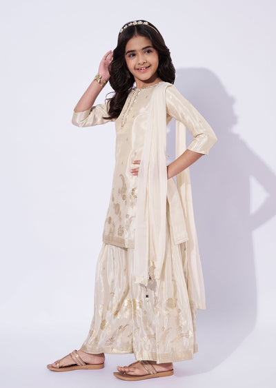 Tissue Girls Sharara Set