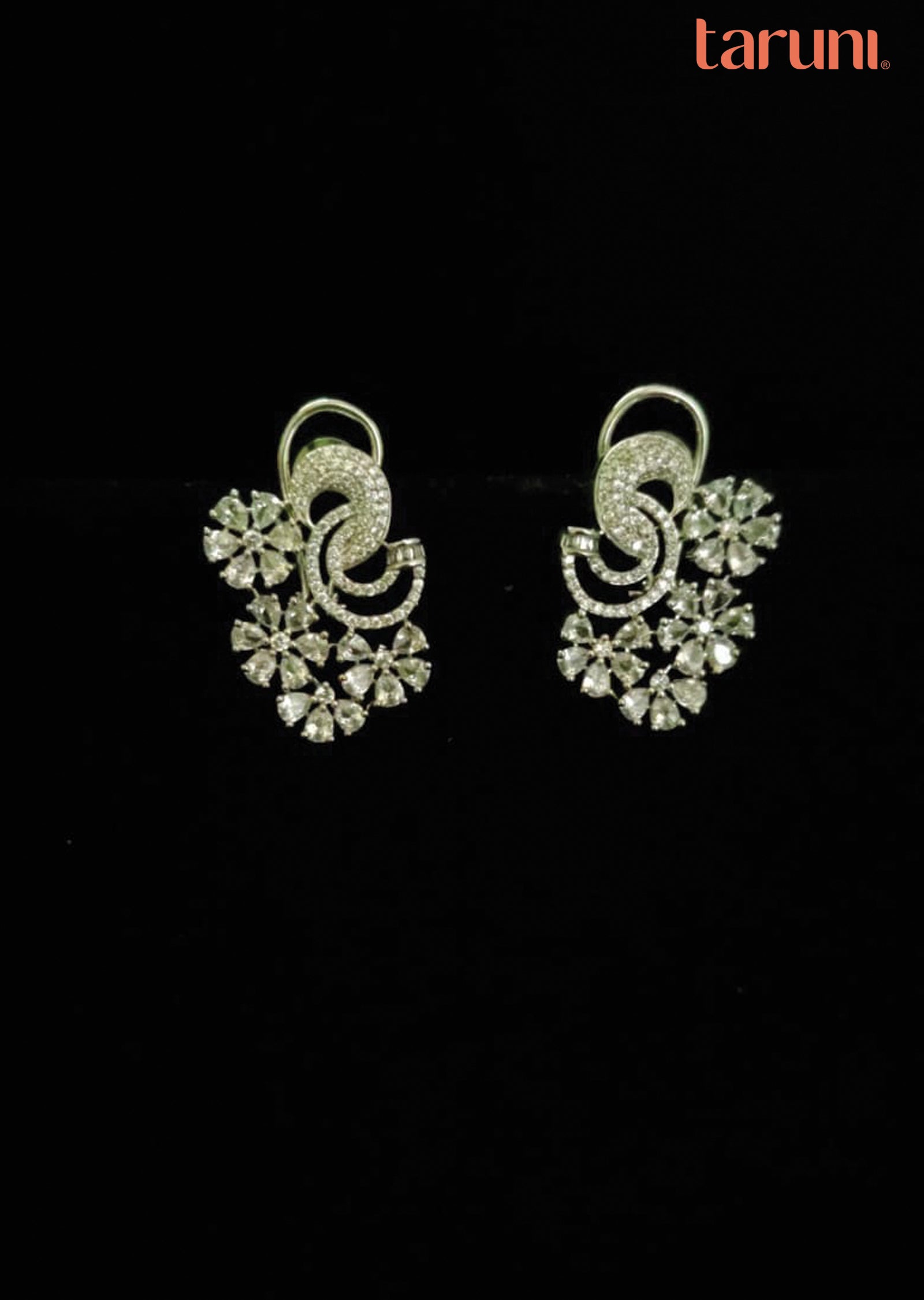 Silver Brass Earring