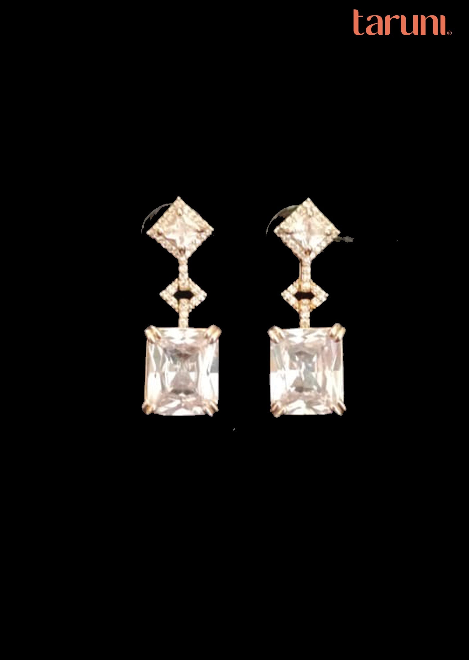 Gold Brass Earring