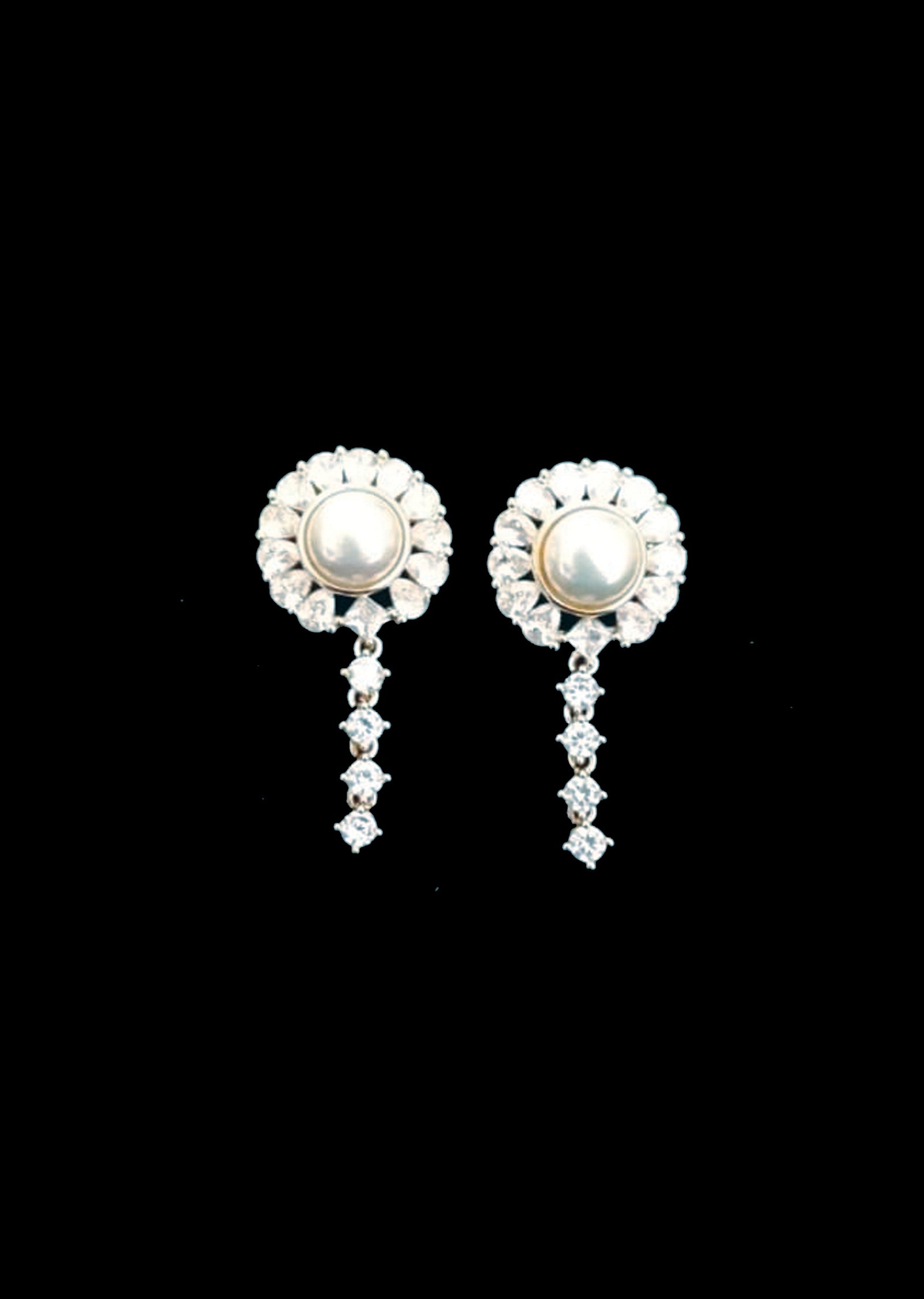 Silver Brass Earring