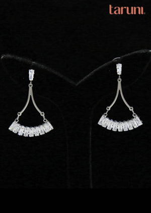 Silver Brasso Earring