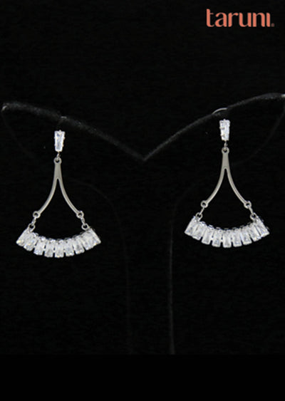 Silver Brasso Earring