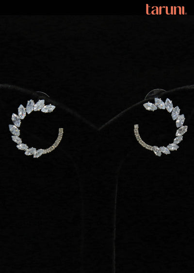 Silver Brasso Earring