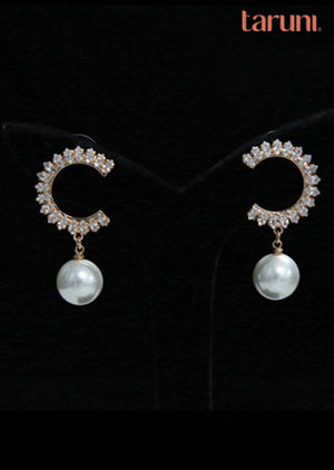 Rose gold Brasso Earring