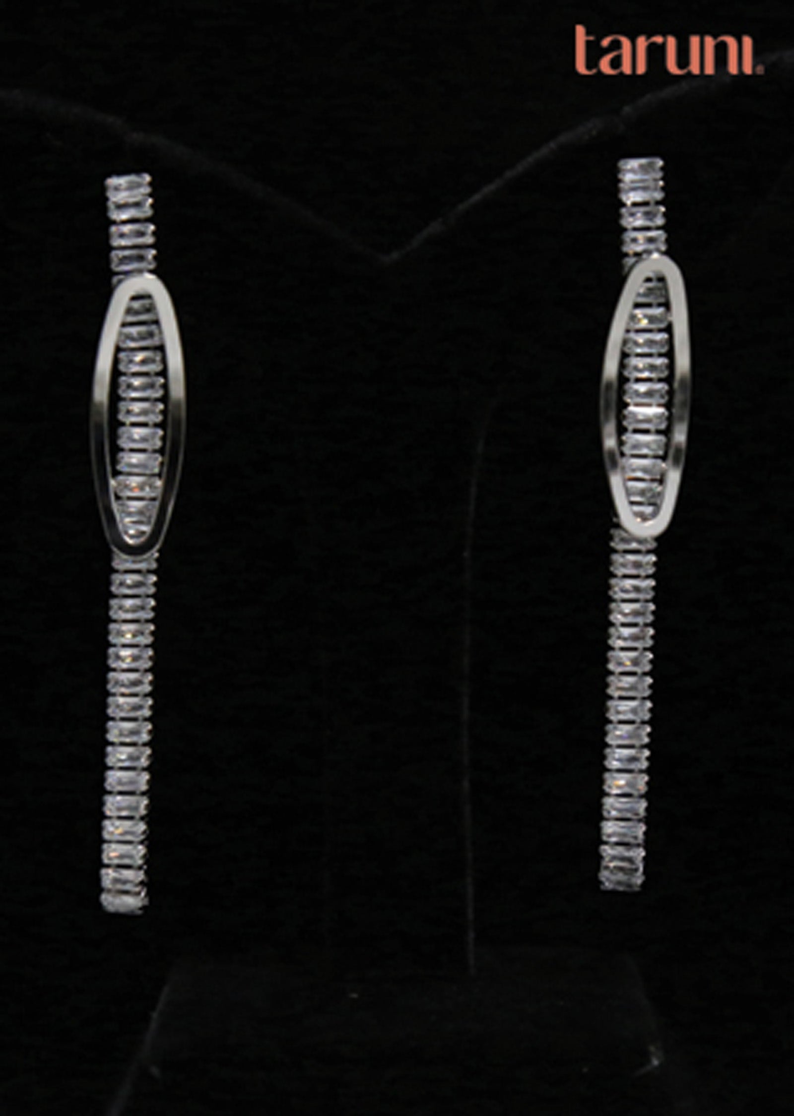 Silver Brass Earring