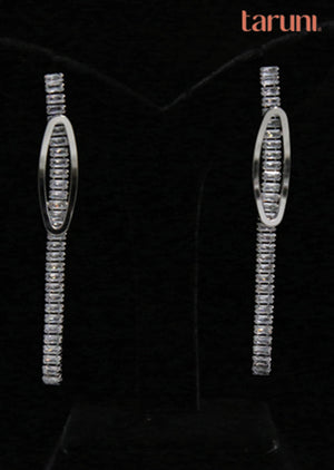 Silver Brasso Earring