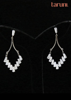 Silver Brasso Earring